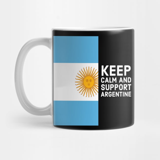 keep calm and support argentine by Medregxl